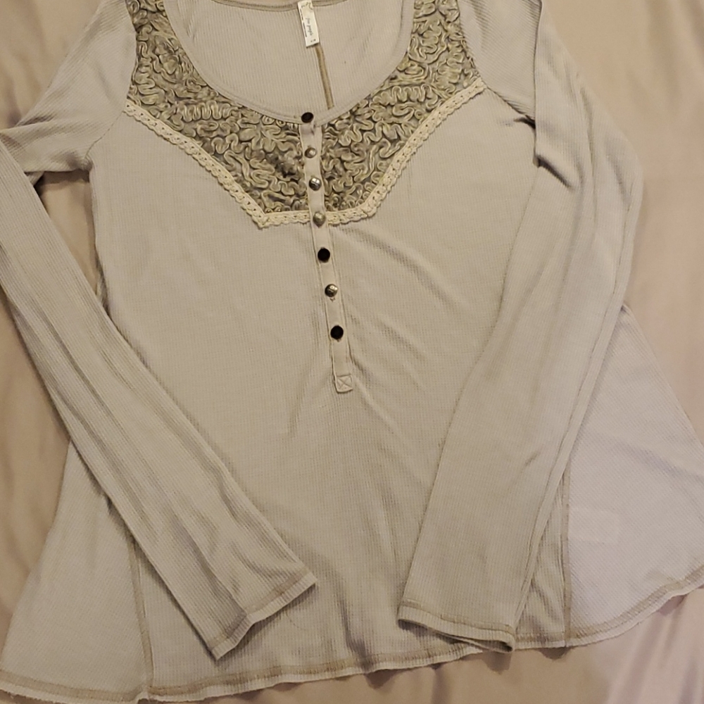 Free People Thermal Shirt